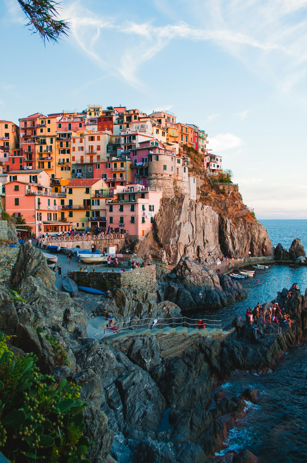 Cinque Terre colourful villages on the Italian Riviera
